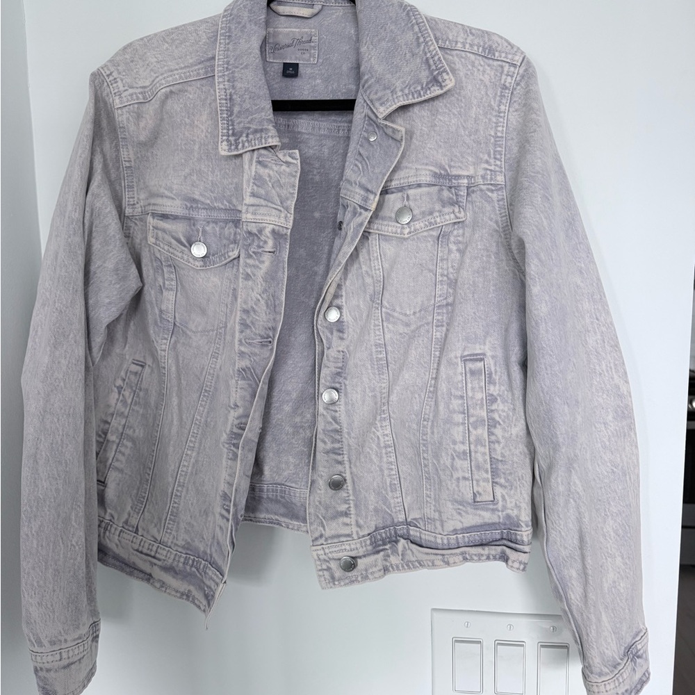 Universal Thread Lavender Denim Jacket - image 1